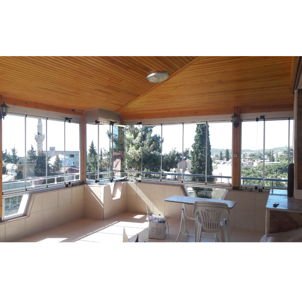 İkili Metal Cam Balkon Projeleri
